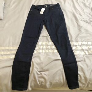 Bebe Dark Wash Hourglass Skinnies